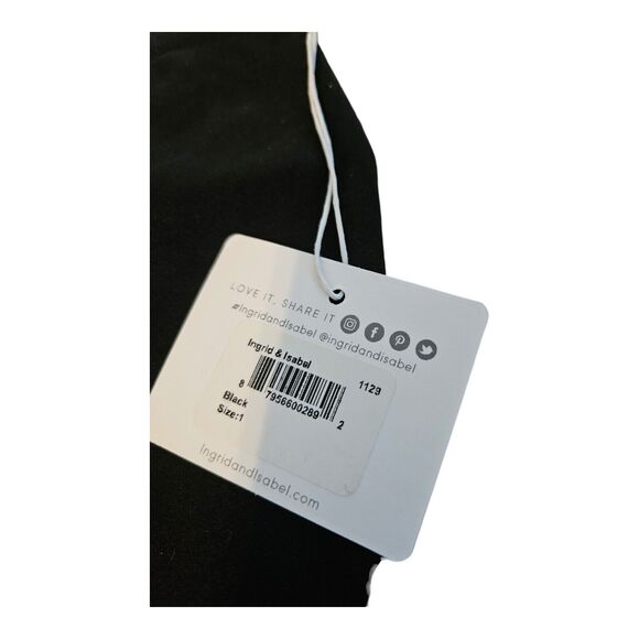 Ingrid & Isabel Size 1 Black Leggings - Picture 2 of 7